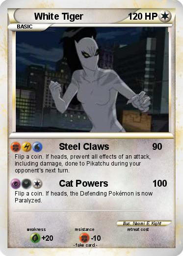 Pokemon White Tiger