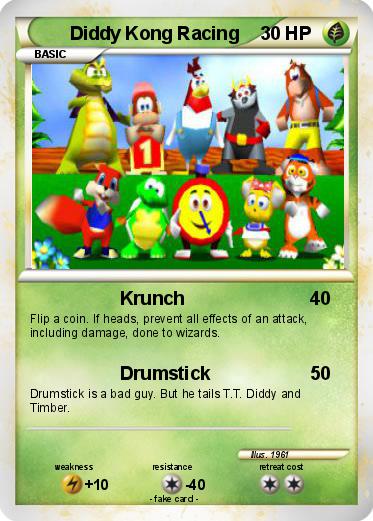 Pokemon Diddy Kong Racing