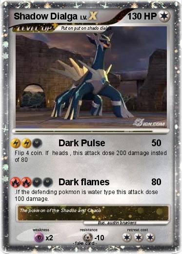 Pokemon Shadow Dialga