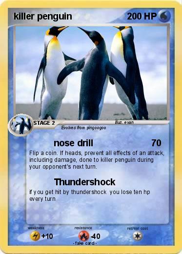 Pokemon killer penguin