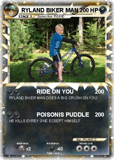Pokemon RYLAND BIKER MAN