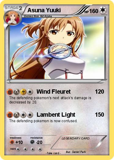 Pokemon Asuna Yuuki