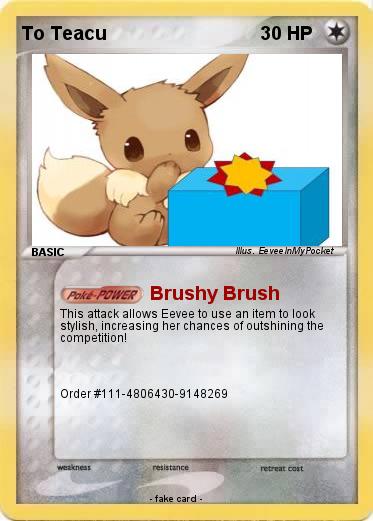 Pokemon To Teacu