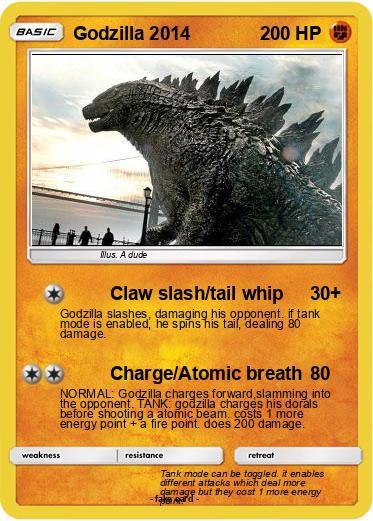 Pokemon Godzilla 2014