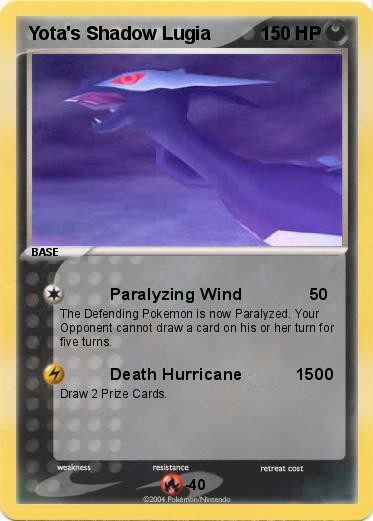 Pokemon Yota's Shadow Lugia