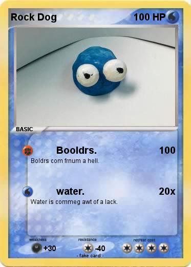 Pokemon Rock Dog