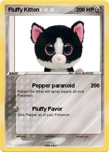 Pokemon Fluffy Kitten