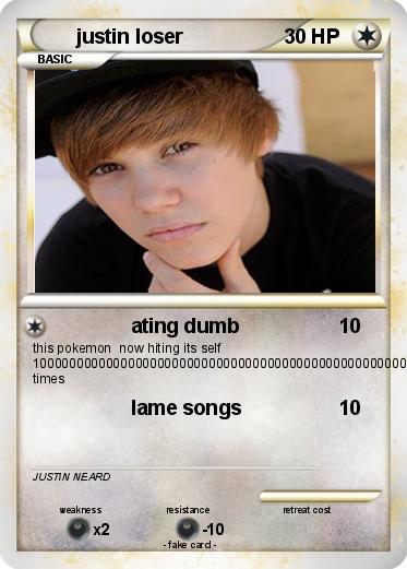 Pokemon justin loser