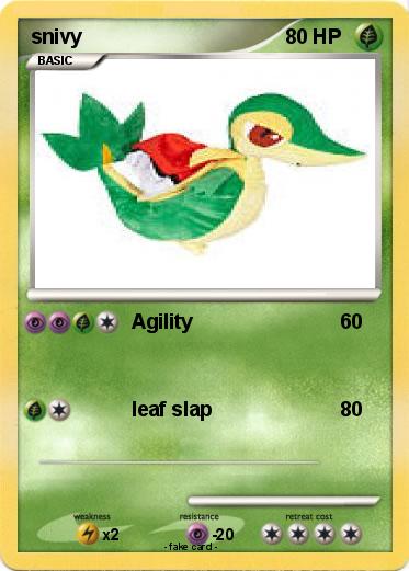 Pokemon snivy