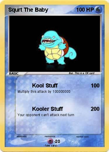 Pokemon Squrt The Baby