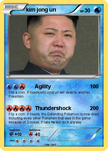 Pokemon kim jong un