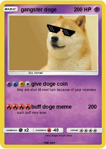 Pokemon gangster doge