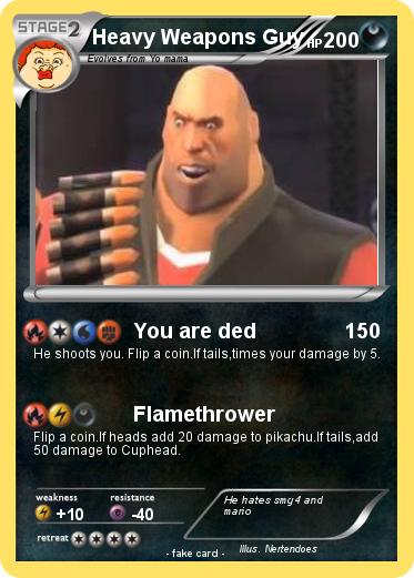 Pokemon Heavy Weapons Guy