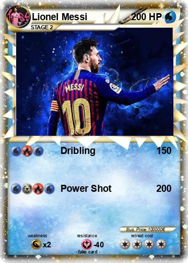 Pokemon Lionel Messi