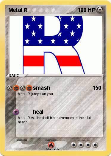 Pokemon Metal R