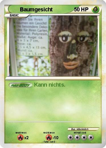 Pokemon Baumgesicht