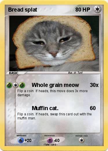 Pokemon Bread splat