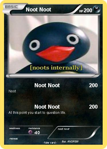 Pokemon Noot Noot