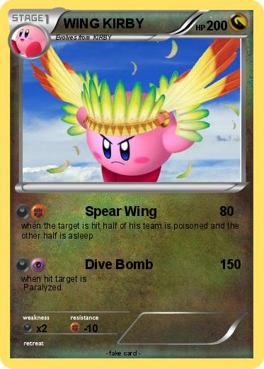 Pokemon WING KIRBY
