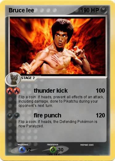 Pokemon Bruce lee