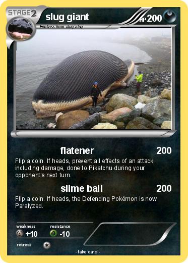 Pokemon slug giant