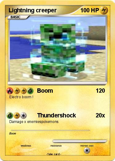 Pokemon Lightning creeper