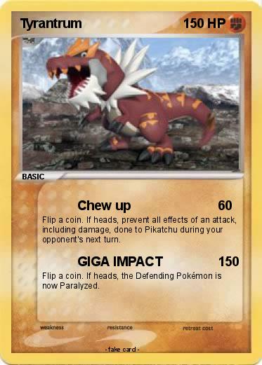 Pokemon Tyrantrum