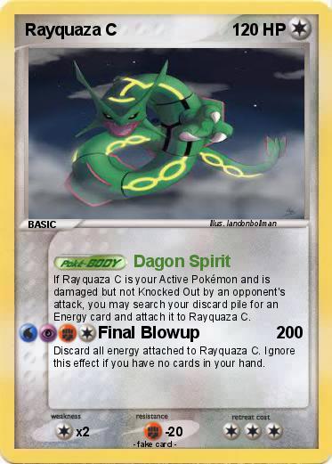 Pokemon Rayquaza C