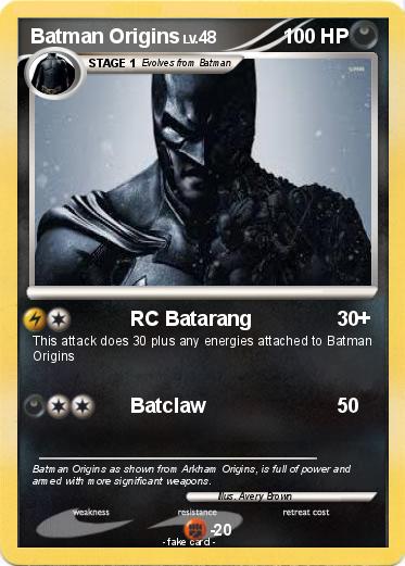 Pokemon Batman Origins