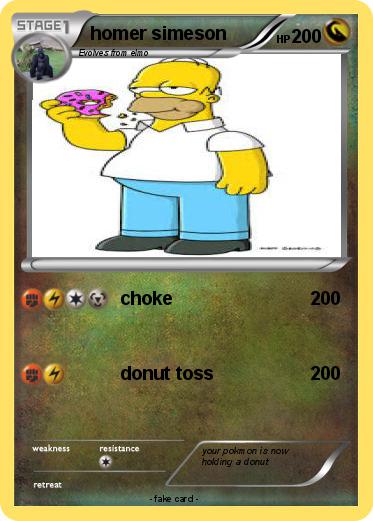 Pokemon homer simeson