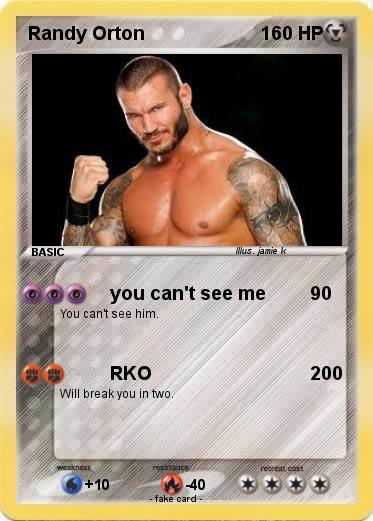 Pokemon Randy Orton
