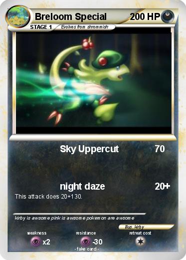 Pokemon Breloom Special