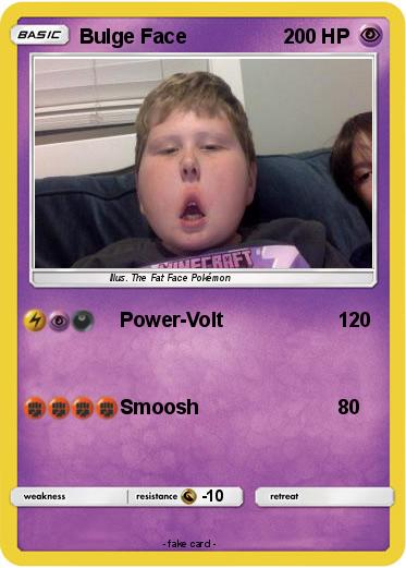 Pokemon Bulge Face