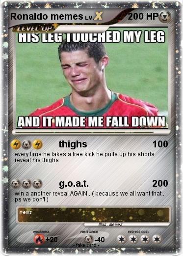 Pokemon Ronaldo memes