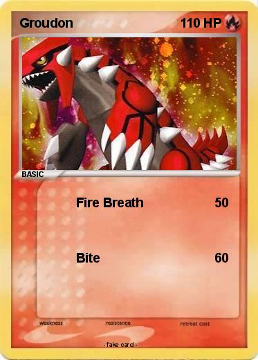 Pokemon Groudon