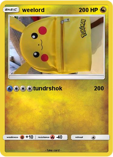 Pokemon weelord