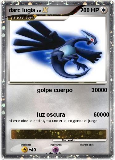 Pokemon darc lugia
