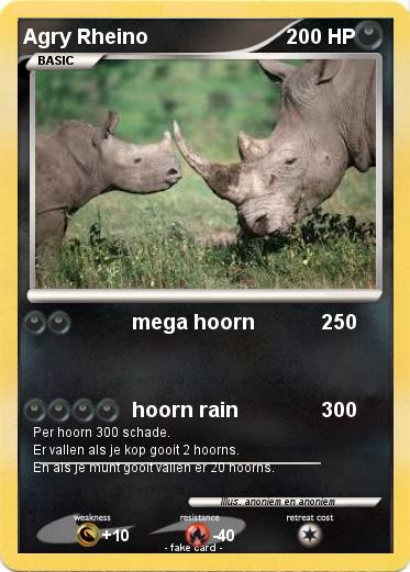 Pokemon Agry Rheino