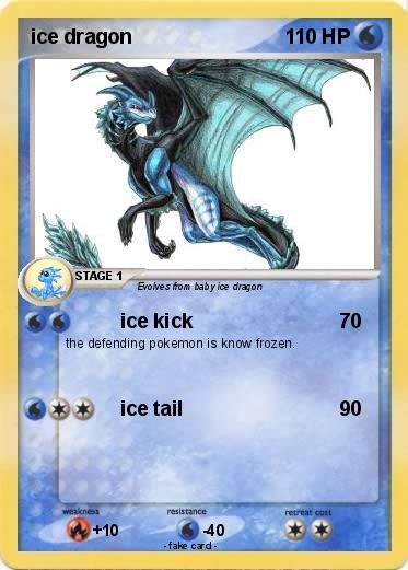 Pokemon ice dragon