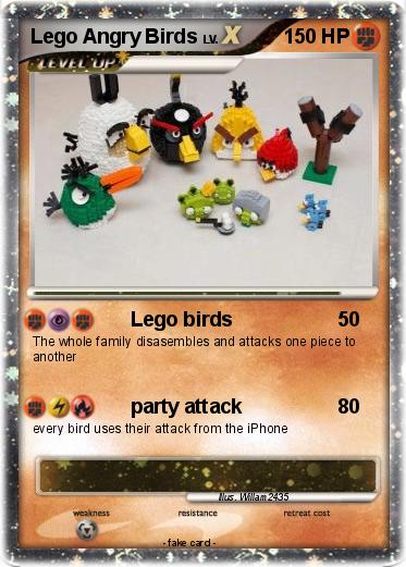 Pokemon Lego Angry Birds