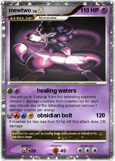 Pokemon mewtwo