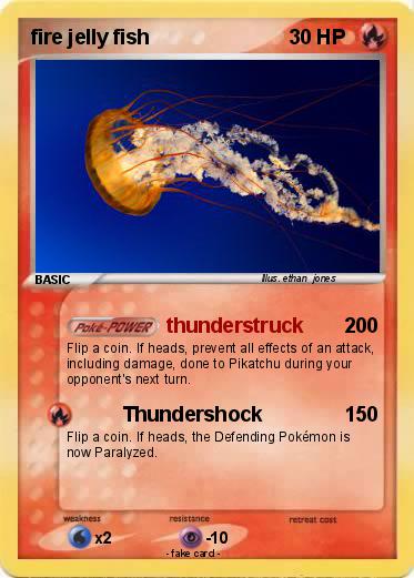 Pokemon fire jelly fish