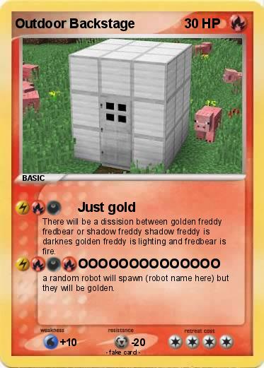 Pokemon Outdoor Backstage