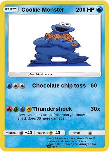 Pokemon Cookie Monster