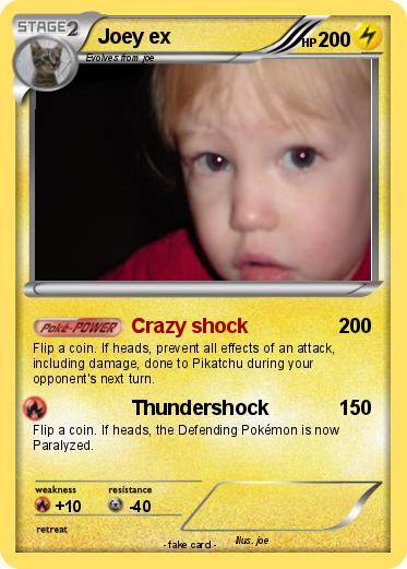 Pokemon Joey ex