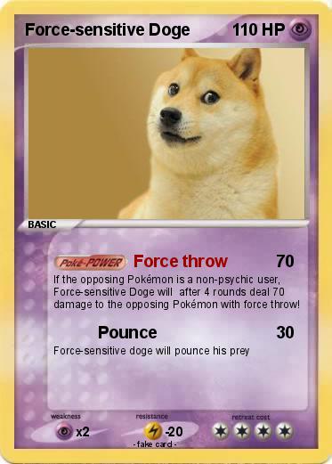 Pokemon Force-sensitive Doge