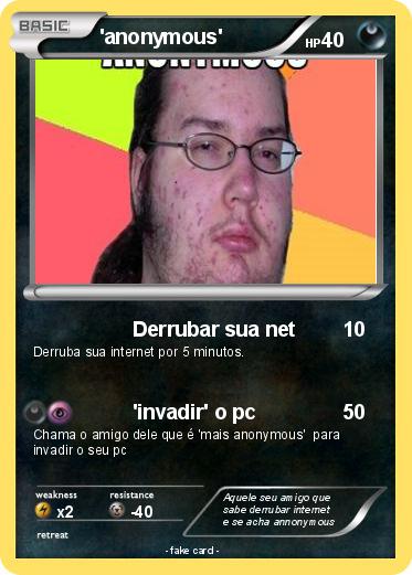 Pokemon 'anonymous'