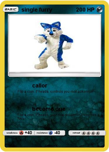 Pokemon single furry