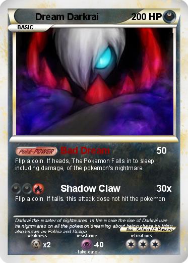 Pokemon Dream Darkrai