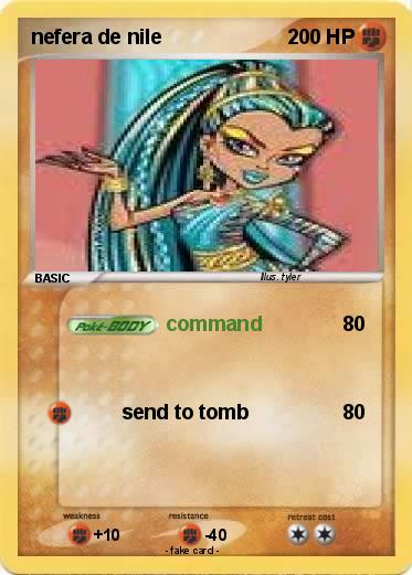 Pokemon nefera de nile